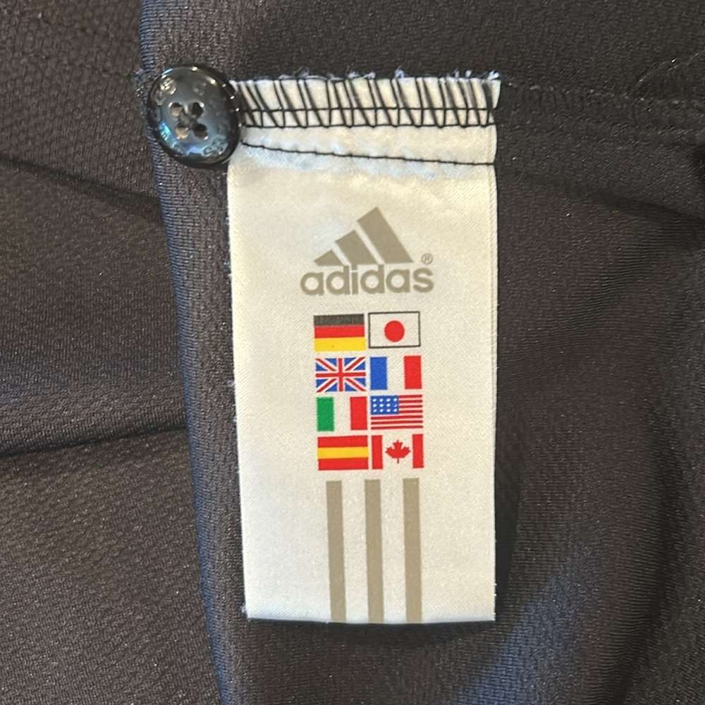 Adidas Black Climate Control Polo Size XL New York Excellent Like New - Picture 6 of 8